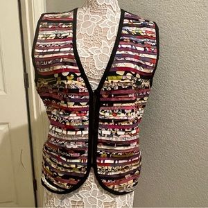 Theo  Vintage Multi Layer Vest